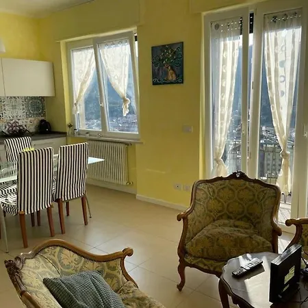 Ocean View Villa With Fast Wi-Fi And Elevator To Town Levanto Exterior photo